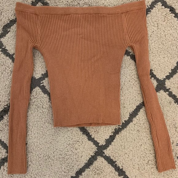 Long sleeve off the shoulder top - Picture 1 of 1